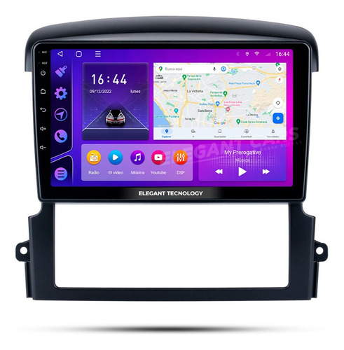 Autoradio Android Kia Sorento 2004-2008 8core 2+32gb Qled