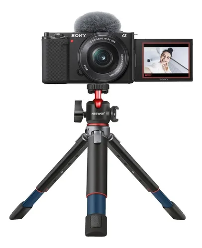 Câmera Mirrorless Sony Zve10 Lente 16-50mm + Mini Tripé | MercadoLivre