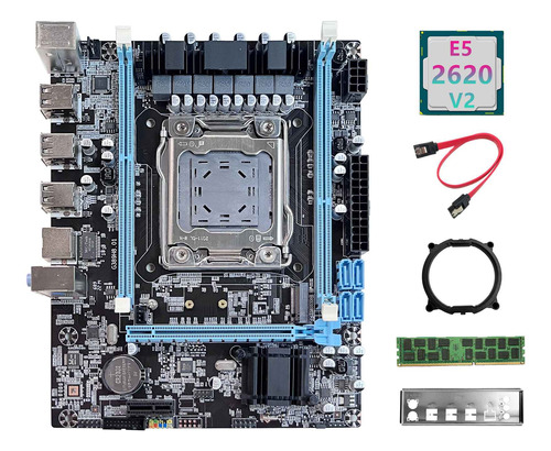 Placa Base X79 V389+cpu E5 2620 V2+ddr3 Recc 4 Gb 133 Mhz Ra