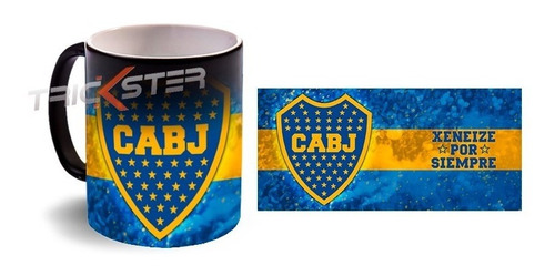 Taza Magica Boca Xeneize Futbol Equipos Cabj Personalizada