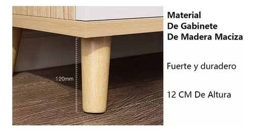 Mueble Mesa Para Tv Moderno Minimalista Escalable 120-200cm Color Nogal/negro