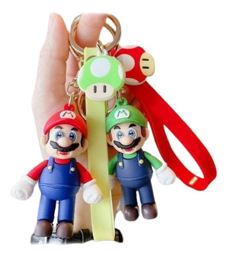 2 Llaveros De Mario Y Luigi Brothers. Coleccion. Nintendo.