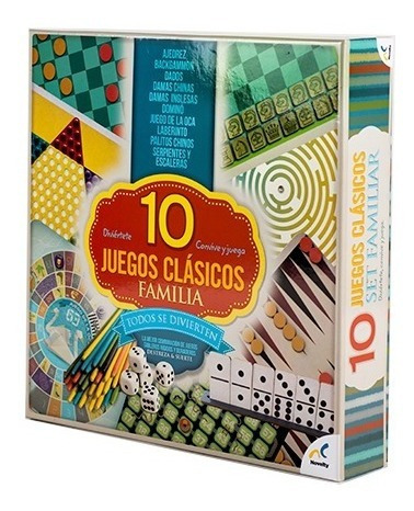 Juego De Mesa Novelty Set Multi Juegos 10 En 1 Clasicos