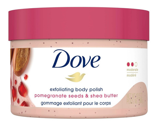 Exfoliante Dove Semillas De Granada Pomegranate Importado