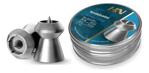 Diabolos Expansivos Calibre .22 H&n Terminator Hueco 5.5 Caz