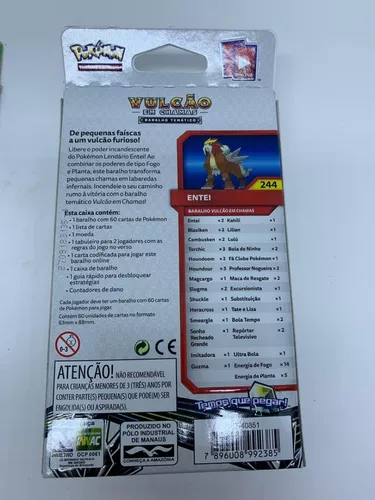 Deck Pokemon Raikou Sol E Lua 8 Trovões Perdidos - Copag - Deck de Cartas -  Magazine Luiza