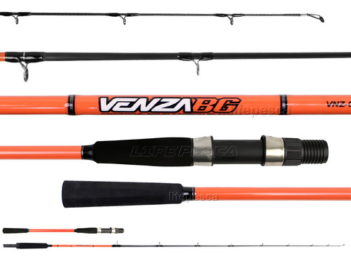 Vara P/ Molinete Marine Sports Venza (2,10m) 50lb - 2 Partes