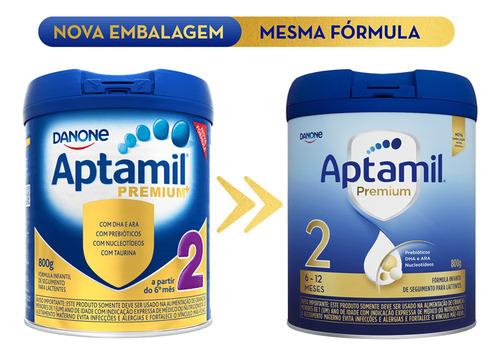 Aptamil Premium 2 800g