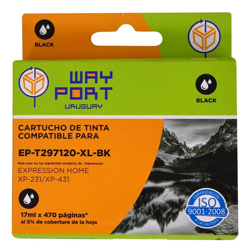 Cartucho Compatible Para Epson Xp-231 / 241 / 431 / C/u Ins