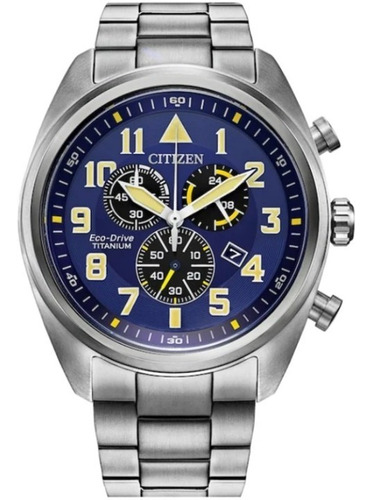 Reloj Citizen Hombre 61510 At2480-57l Garrison Supertitanium