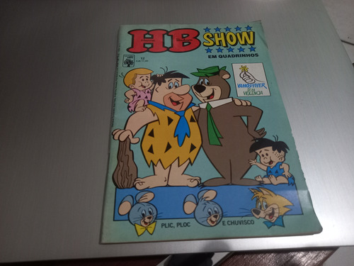 Gibi Hb Show No. 12. Hanna-barbera. Editora Abril. Ano 1987