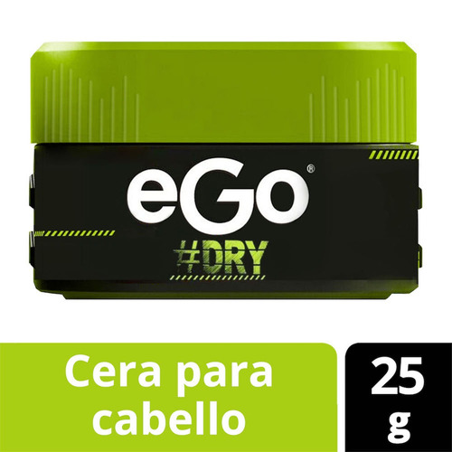 Cera Para Cabello Ego Dry Fijadora 25 Grs.