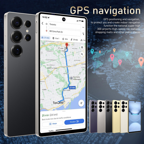 Smartphone 6.8 S25 Ultra-5g, 12 Gb+512 Gb, Android 12, 5800