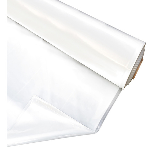 Filme Leitoso 8x80m 200 Micras Plastico Para Horta