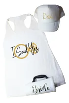 Comprar Kit Despedida De Soltera Boda Playera\u002Ftermo\u002Fgorra