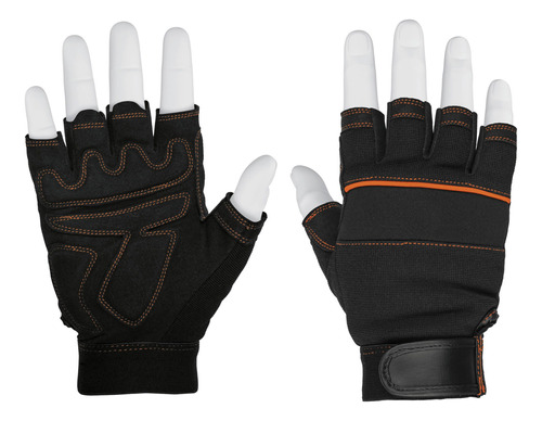 Guantes Para Mecanicos Cortos Anti-vibracion Neopreno Truper