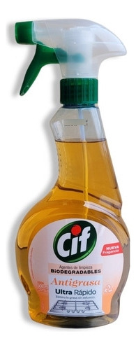 Cif Antigrasa 500ml Biodegradable, Acción Rapida