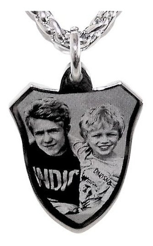 Foto Medalla Escudo Futbol Acero Quirúrgico Personalizada