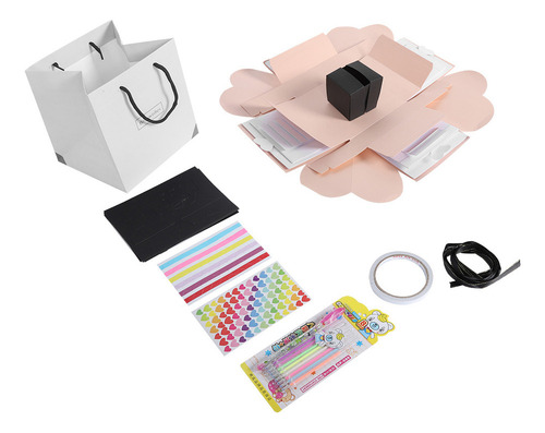Álbum De Recortes De Regalo Con Caja De Explosión Sorpresa P