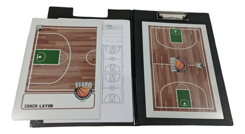 Pizarras Basquet Personalizadas 2 Unidades Con Set Dt