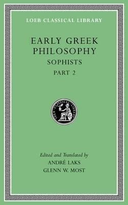 Early Greek Philosophy, Volume Ix - Andre Laks&,,