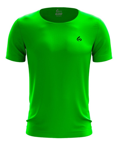Imagen 1 de 2 de Remera Camiseta Deportiva Fluo Hombre Gdo Fit Running 
