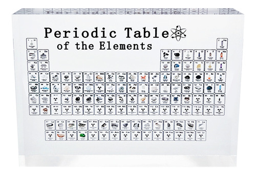 Elementos Decorativos Acrílicos De Table Periodic Kids