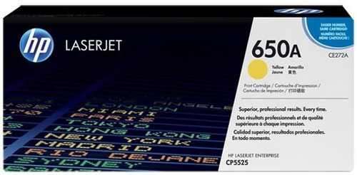 Toner Hp 650a Ce270a Ce271a Ce272a Ce273a Cp5525 Original