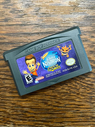 Juego Gameboy Advance - Jimmy Neutron Attack Of The Twonkies