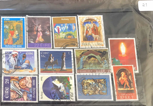 Timbres Colección Irlanda 21