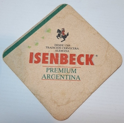 Imagen 4 de 8 de Cerveza Quilmes Posavasos Antiguo Andes Isenbeck Ro 1301