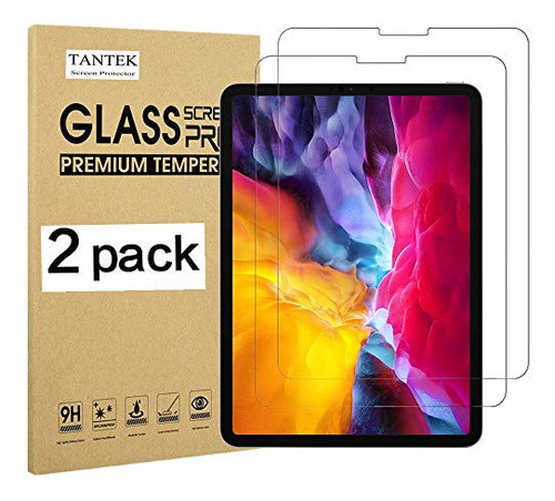 Tantek [2-pack Screen Protector For iPad Pro 11 Inch (2020 Y