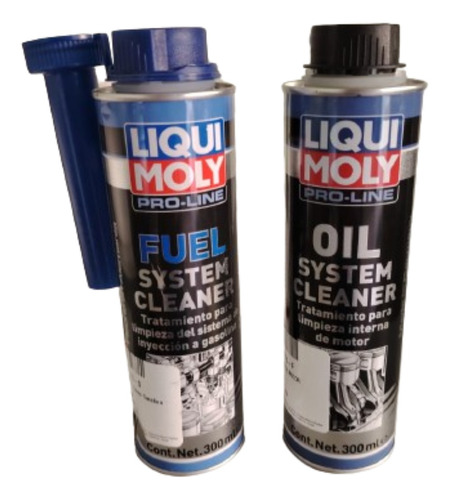 Kit Liqui Moly Fuel System Cleaner +  Oil System Cleaner