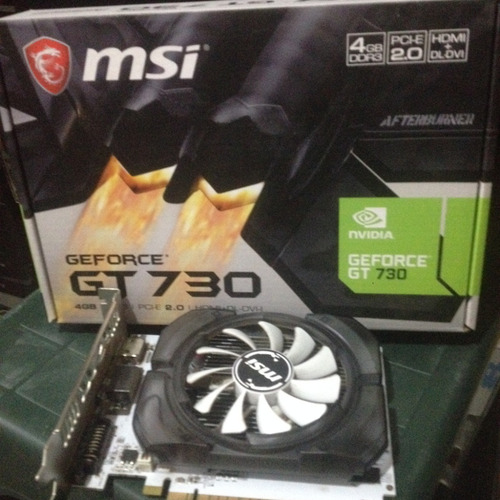 Imagen 2 de 4 de Tarjeta Grafica Gt 730 4gb Solo Este Mes.