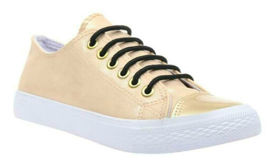 converse dorados mujer