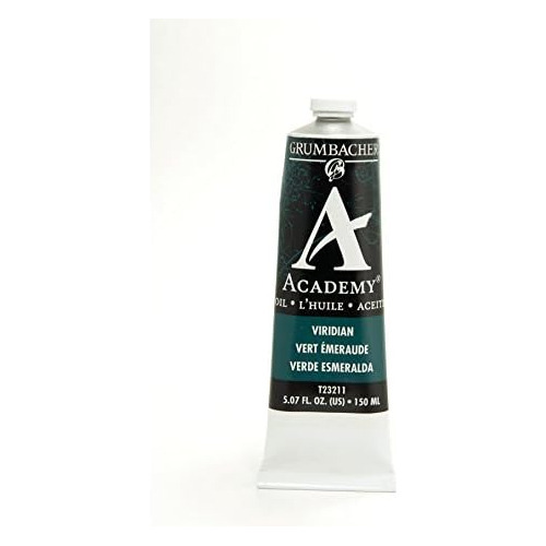 Pintura Al Óleo  Academy, 150 Ml/5,07 Oz, Tono Viridia...