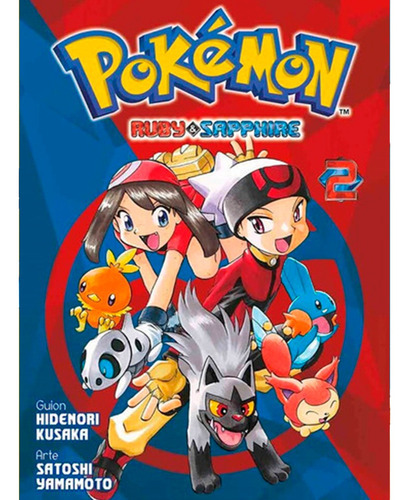 Panini Manga Pokemon Ruby & Sapphire N.2, De Hidenori Kusake. Serie Pokémon, Vol. 2. Editorial Panini, Tapa Blanda En Español, 2019