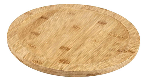 Bandeja Giratoria De Madera Con Base Giratoria Para Mesa De