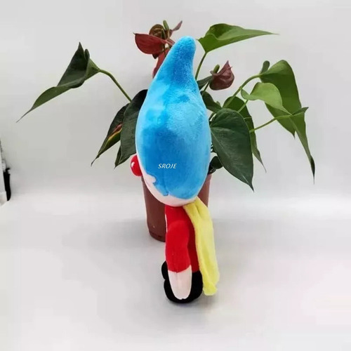 Peluche Payaso Plim Dibujos Animados Regalo Suave Felpa