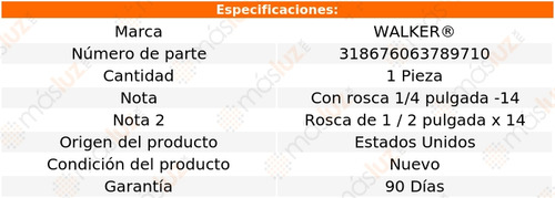 Sensor Cts Para Chevrolet G10 L6 4.1l 1975/1976 Walker