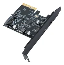 Comprar 1 Unidade Pci-e 4x Pci-express Para Usb 3.2 Gen2 Tipo C, Par