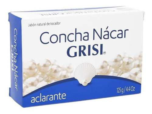 Jabon Grisi 125 Gr Concha Nacar