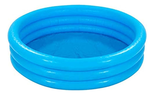 Piscina De Cristal Azul 45x10 Pulgadas