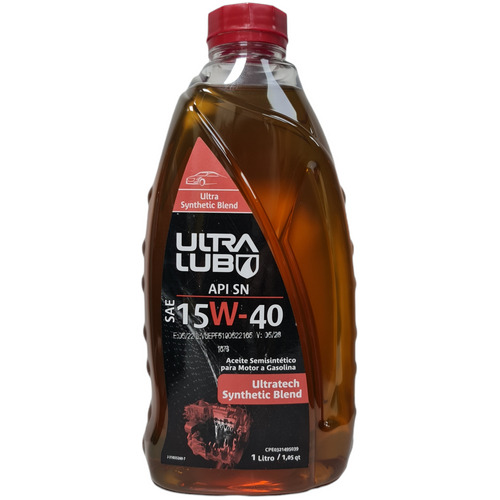 Aceite De Motor Ultra Lub 15-40 Semi Sintético 