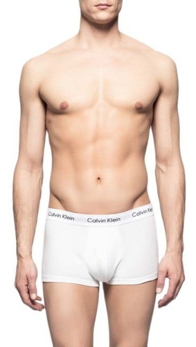 Boxer Calvin Klein Importado En Pack 3 De  Cotton Stretch