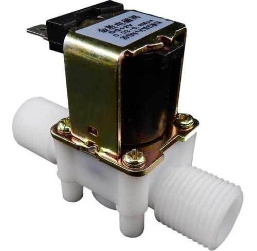 Imagen 1 de 2 de Electrovalvula Valvula Agua ½ Solenoide 12v Arduino Control