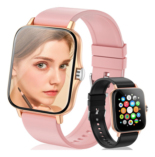 Smartwatch, Reloj Inteligente Mujer, 1.85  Reloj Deportivo M