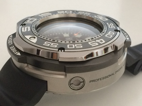Relógio Citizen Bn7020 + Pulseira Titânio - Autozilla 1000m