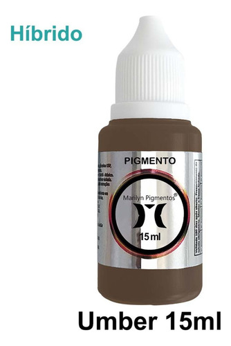 Pigmento Marilyn 15ml P/ Micropigmentação Hibrido Cor Umber
