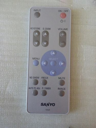 Control Remoto Proyector Sanyo Cxjc Como Nuevo